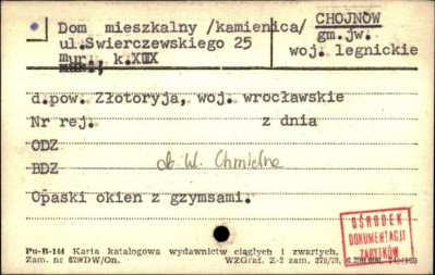 dom mieszkalny /kamienica/, skan 1
