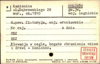kamienica, skan 1