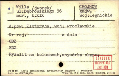 willa (dworek), skan 1