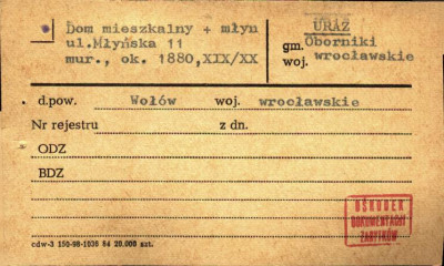 dom mieszkalny + młyn, skan 1