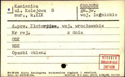 kamienica, skan 1