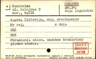 kamienica, skan 1