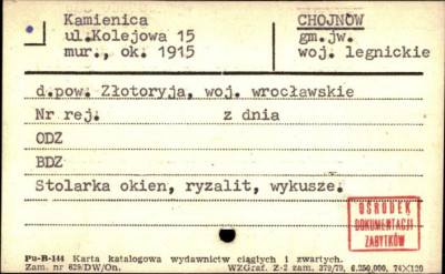 kamienica, skan 1