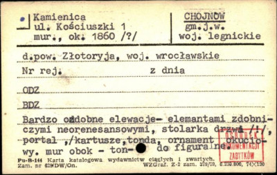 kamienica, skan 1