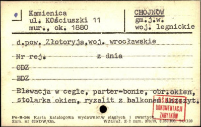 kamienica, skan 1
