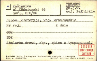 kamienica, skan 1