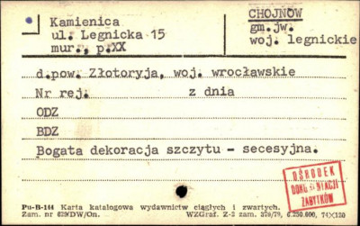 kamienica, skan 1
