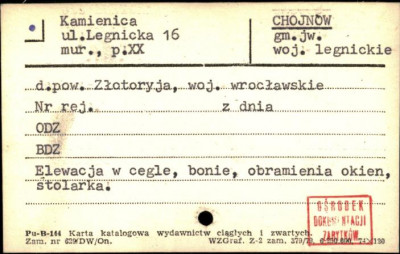 kamienica, skan 1
