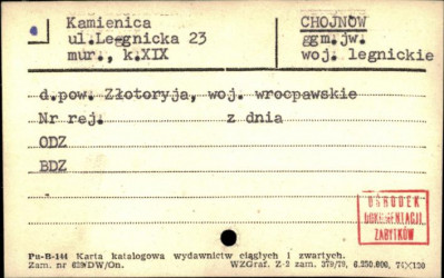 kamienica, skan 1