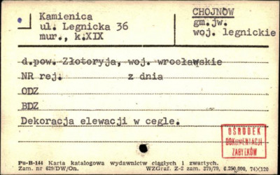 kamienica, skan 1