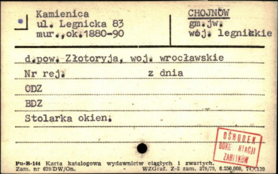 kamienica, skan 1