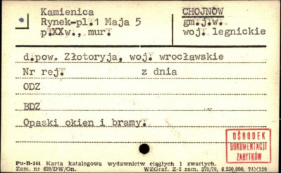 kamienica, skan 1