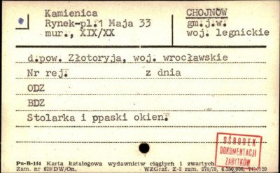 kamienica, skan 1