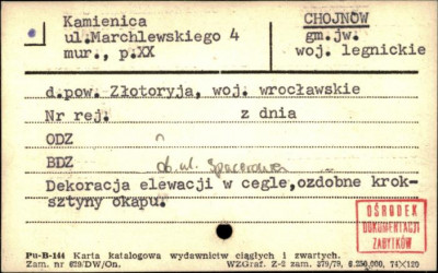 kamienica, skan 1