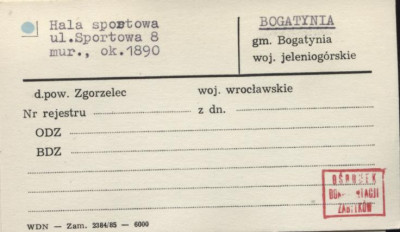 hala sportowa, skan 1
