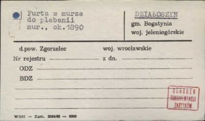 furta w murze do plebanii, skan 1