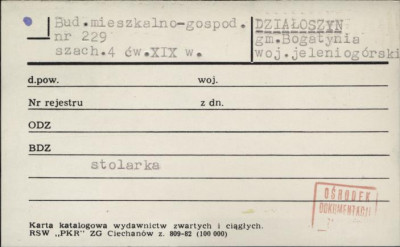 budynek mieszkalno-gospodarczy, skan 1