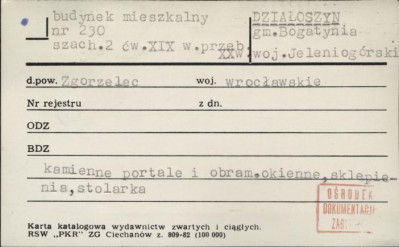 budynek mieszkalny, skan 1