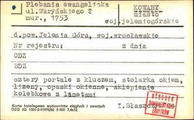 plebania ewangelicka, skan 1