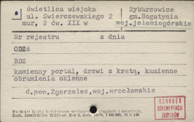 świetlica wiejska, skan 1