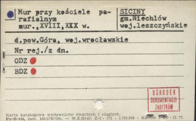 mur przy kościele parafialnym, skan 1