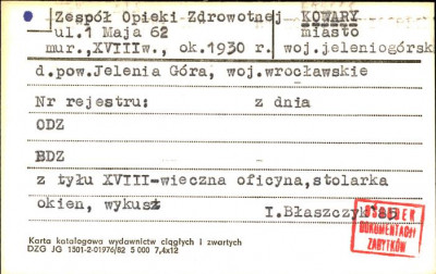 zespół opieki zdrowotnej, skan 1