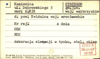 kamienica, skan 1