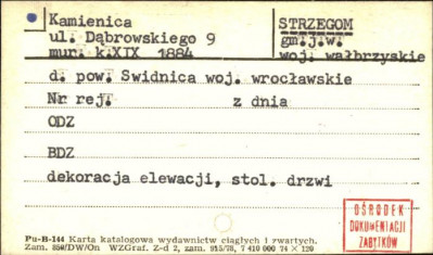 kamienica, skan 1