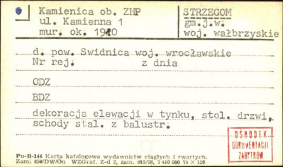 kamienica, skan 1