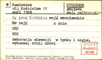 kamienica, skan 1