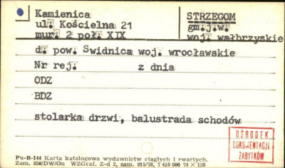 kamienica, skan 1