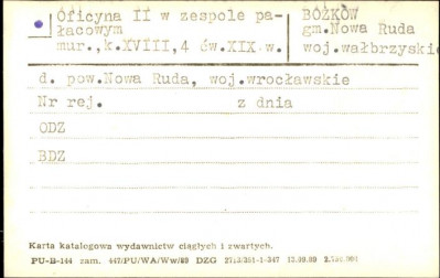 oficyna II w zespole pałacowym, skan 1