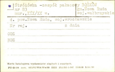 stróżówka - zespół pałacowy nr 83, skan 1
