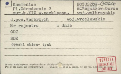 kamienica, skan 1