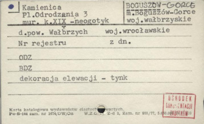 kamienica, skan 1