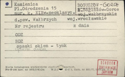 kamienica, skan 1
