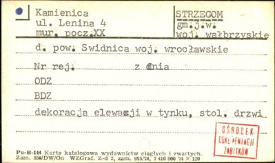 kamienica, skan 1