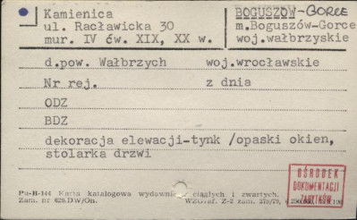 kamienica, skan 1
