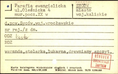 parafia ewangelicka, skan 1