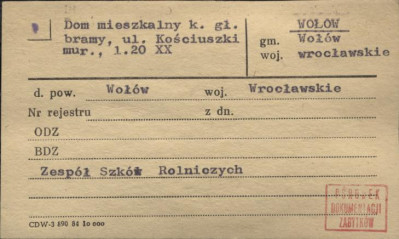 dom mieszkalny k. gł. bramy, skan 1