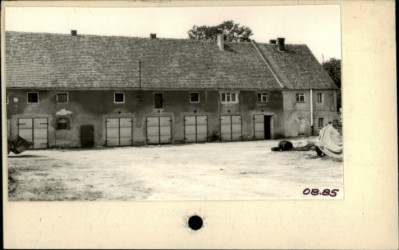 stajnia w stadninie koni, skan 2