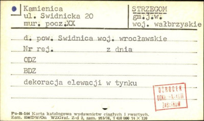 kamienica, skan 1