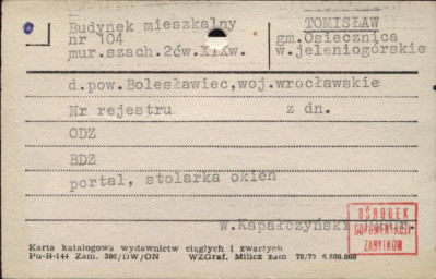 budynek mieszkalny, skan 1