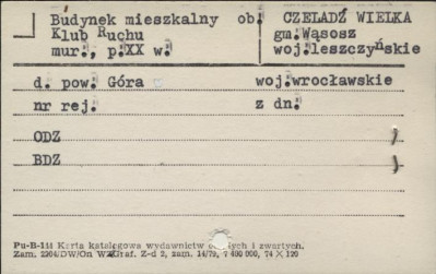budynek mieszkalny, ob. Klub Ruchu, skan 1