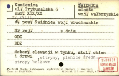 kamienica, skan 1