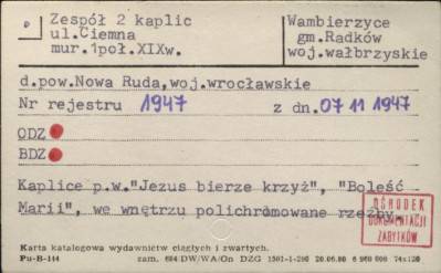 zespół 2 kaplic, skan 1