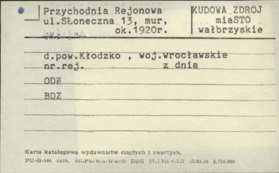 przychodnia rejonowa, skan 1