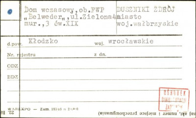 dom wczasowy, skan 1