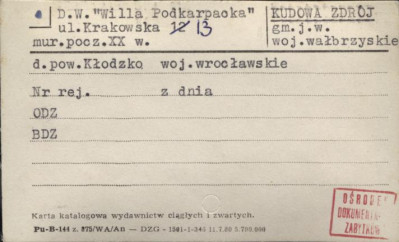 w. Willa Podkarpacka, skan 1