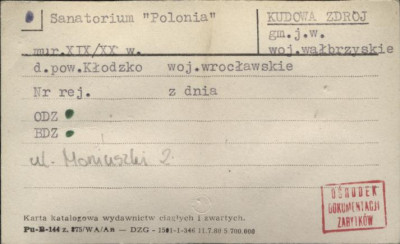 sanatorium Polonia, skan 1